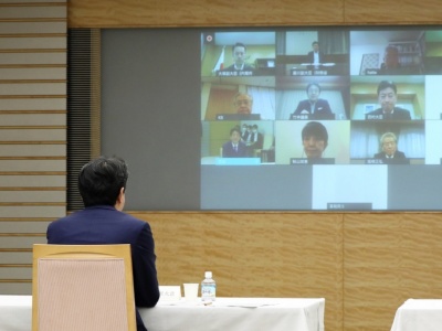 安倍首相が国家戦略特別区域諮問会議を開催（画像：首相官邸ホームページ）